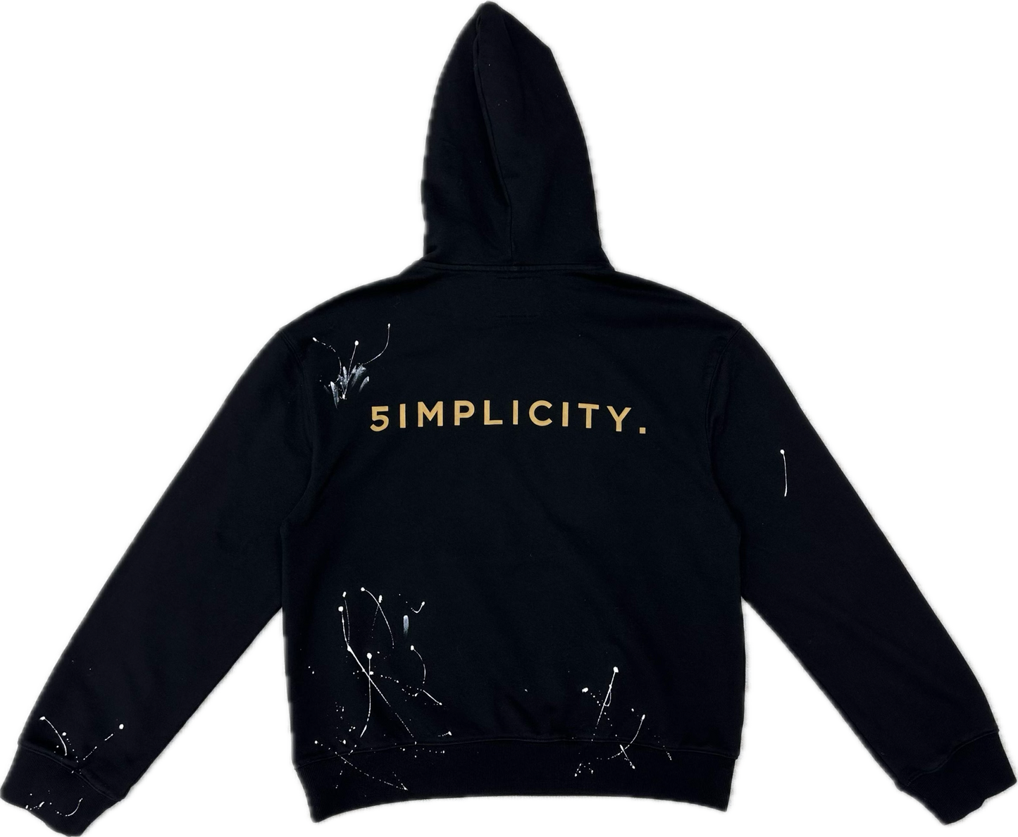 5IMPLICITY LOGO PAINTED HOODIE