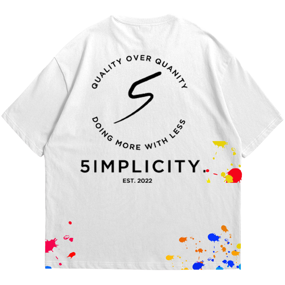 5IMPLICITY PAINTED TEE